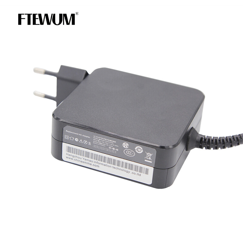 FTEWUM EU AC klēpjdatora lādētājs 20V 3.25A 65W 4.0*1.7mm Lenovo IdeaPad 100-15 B50-10 YOGA 710 510-14ISK piezīmjdatora strāvas adapteris