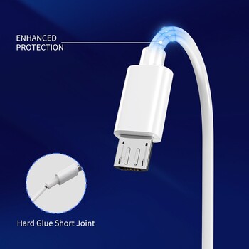 2Α Καλώδια Micro USB 1M/2M/3M Γρήγορη φόρτιση για τηλέφωνο Android Καλώδιο δεδομένων για Xbox One / Αξεσουάρ χειριστηρίου PS4 Καλώδιο τροφοδοσίας