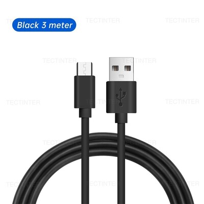 2A Micro USB кабели 1M/2M/3M Бързо зареждане за телефон с Android Кабел за данни за Xbox One /PS4 Контролер Аксесоари Захранващ кабел
