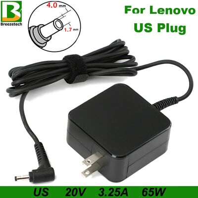 20V 3.25A 65W 4.0*1.7mm vahelduvvoolu sülearvuti adapter Lenovo B50-10 IdeaPad 120s-14 100-14 100-15 Yoga 510-14 710-13 Air 12 13 15 jaoks