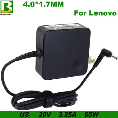 20V 3.25A 65W 4.0*1.7mm AC klēpjdatora adapteris Lenovo B50-10 IdeaPad 120s-14 100-14 100-15 Yoga 510-14 710-13 Air 12 13 15 Series