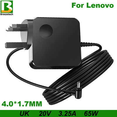 20V 3.25A 65W 4.0*1.7mm AC klēpjdatora adapteris Lenovo B50-10 IdeaPad 120s-14 100-14 100-15 Yoga 510-14 710-13 Air 12 13 15 Series