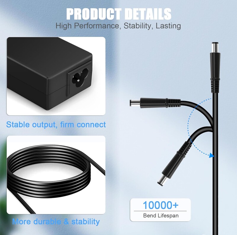 Jauns 90 W 65 W maiņstrāvas adaptera klēpjdatora lādētājs HP EliteDesk 705 800 G1 G2 G3 G4 G5 G6 mini datora galddatoram; ProDesk 260 600 G1