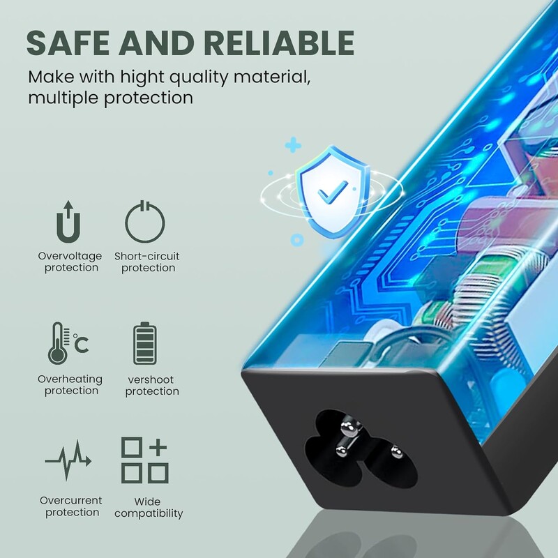 Jauns 90 W 65 W maiņstrāvas adaptera klēpjdatora lādētājs HP EliteDesk 705 800 G1 G2 G3 G4 G5 G6 mini datora galddatoram; ProDesk 260 600 G1