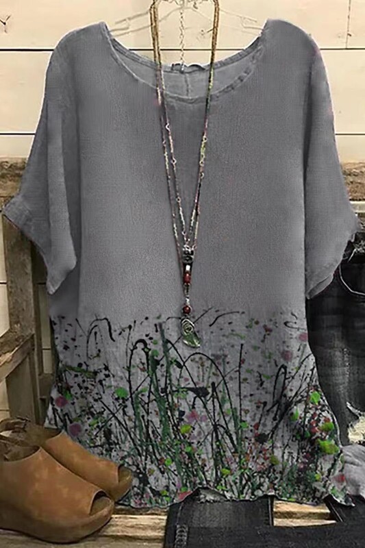 Uočite vanjsku trgovinu, nova europska i američka odjeća, ležerna široka moda, vruće prodavane majice s digitalnim ispisom kratkih rukava s okruglim izrezom