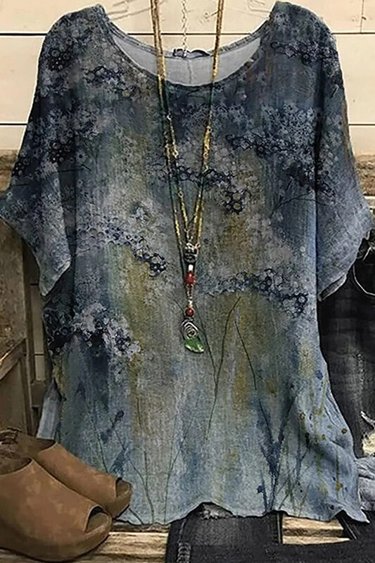 Uočite vanjsku trgovinu, nova europska i američka odjeća, ležerna široka moda, vruće prodavane majice s digitalnim ispisom kratkih rukava s okruglim izrezom