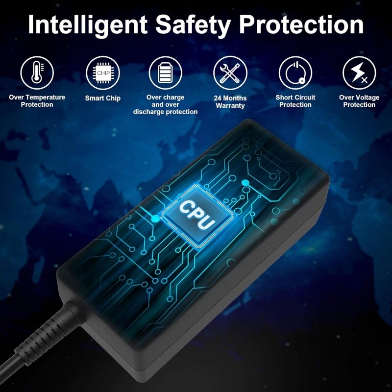 19.5V 3.33A 65W klēpjdatora lādētājs HP Pavilion11 12 15 ENVY 13 X360 Elitebook 430 440 840 850 845 G3 G4 G5 maiņstrāvas adaptera strāvas vads