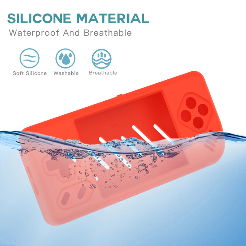 Silikonska zaštitna navlaka Sochkproof Soft Case Cover Zaštitna navlaka protiv ogrebotina, otporna na kožu, za ANBERNIC RG28XX 2,83 inča