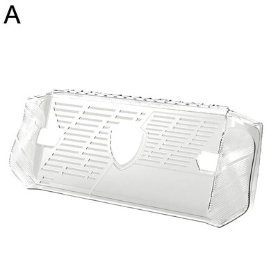 Za MSI Claw A1M torbica za ručnu konzolu, meka TPU zaštitna, otporna na udarce, zaštitna s školjkom, postoljem protiv klizanja