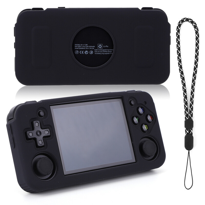 Silikonska zaštitna futrola za zaštitu od ogrebotina, meka navlaka za Anbernic RG35XX H retro ručnu igraću konzolu