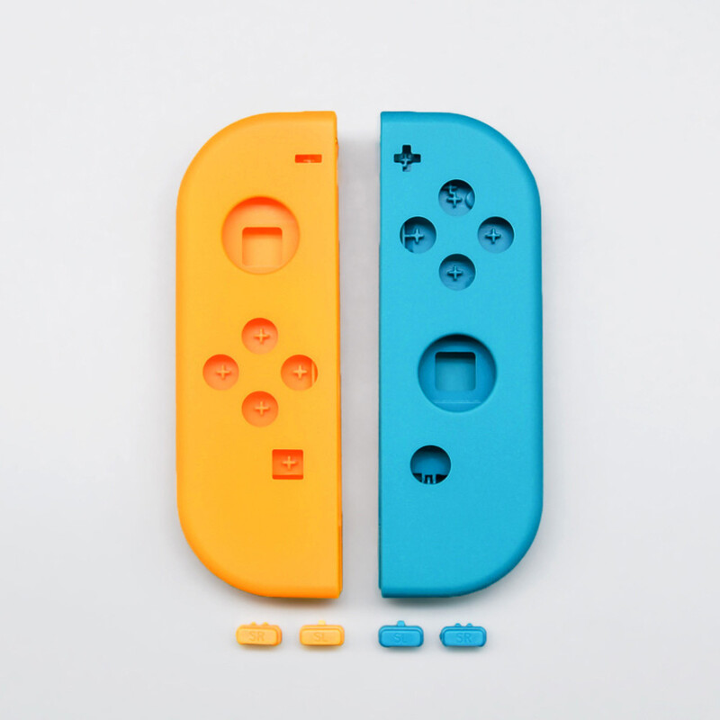 Пластмасов калъф за резервен корпус на Joy-Con за конзола Nintendo Switch Преден заден капак Лицева плоча Направи си сам
