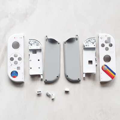 19 DIY boja Za Switch Oled Zamjenski poklopac školjke sa SLSR tipkom za Nitedo Switch NS joycon kućište kontrolera