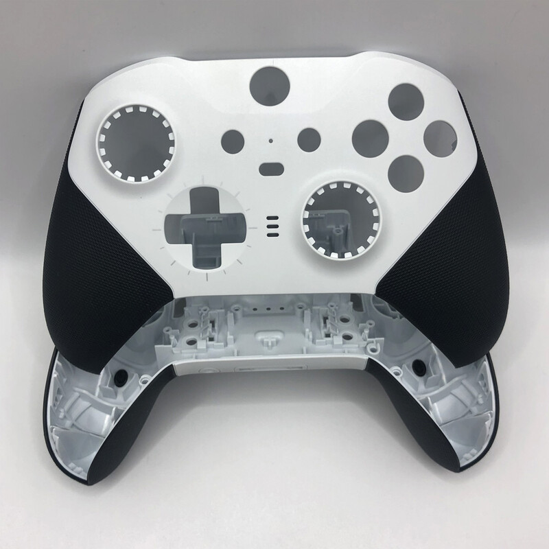 Za Xbox One Elite Series 2 kontroler, bijela školjka, zamjena kućišta, prednja ploča, stražnja strana kućišta, gornji poklopac, popravak donje školjke