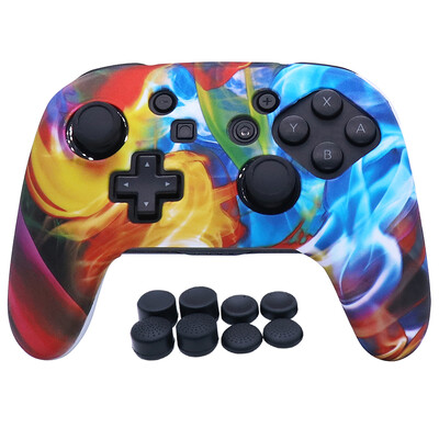 Silikonska zaštitna kućišta za Nintendo Switch Pro Controller Skin Case Gamepad JoystickCover Switch Pro Dodaci za video igre