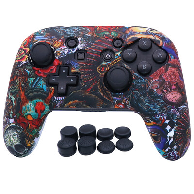 Silikonska zaštitna kućišta za Nintendo Switch Pro Controller Skin Case Gamepad JoystickCover Switch Pro Dodaci za video igre