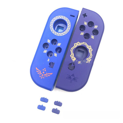DATA FROG pakaitinio korpuso Joy-Con korpuso dėklo rinkinys, skirtas Joy-Con korpuso korpusui, skirtas NS Joycon pakaitinis LR mygtukų rinkinys