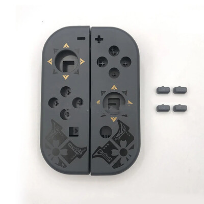 DATA FROG pakaitinio korpuso Joy-Con korpuso dėklo rinkinys, skirtas Joy-Con korpuso korpusui, skirtas NS Joycon pakaitinis LR mygtukų rinkinys
