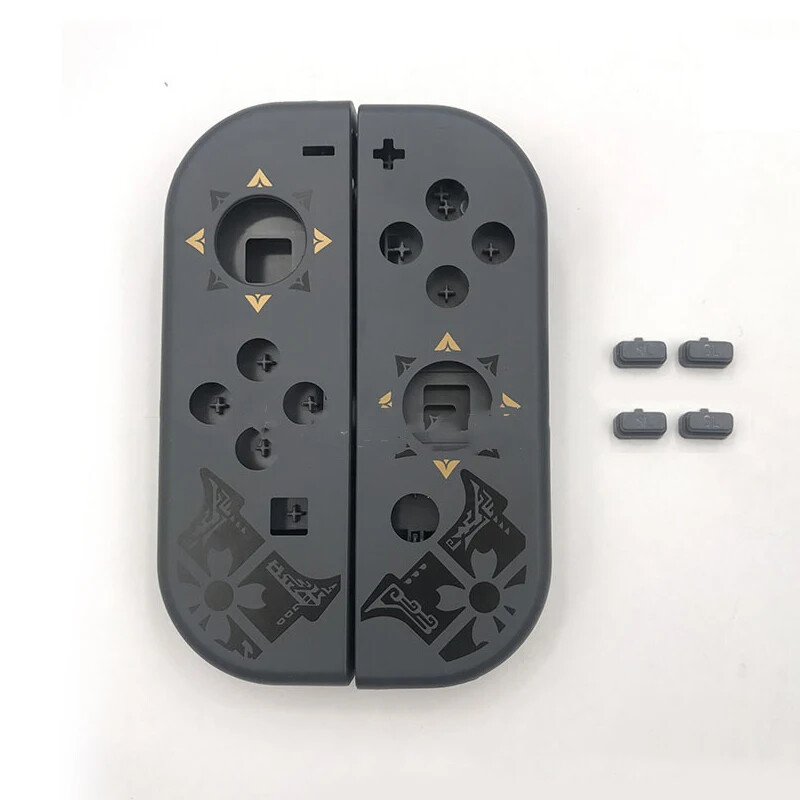 DATA FROG Резервен корпус Joy-Con Shell Case Set за Joy-Con Housing Shell за NS Joycon Резервен комплект LR бутони