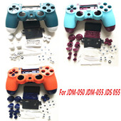 Upravljač igricama Puno kućište Kućište Shell Gumbi Zamjenski set za PS4 Pro JDS 055 JDM-050 JDM-055 Mod Kit DIY Poklopac za popravak