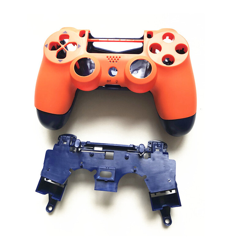 Upravljač igricama Puno kućište Kućište Shell Gumbi Zamjenski set za PS4 Pro JDS 055 JDM-050 JDM-055 Mod Kit DIY Poklopac za popravak