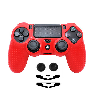 Противоплъзгащ се мек силиконов калъф за PS4 Controller Skin Геймпад Джойстик Cover Cases Аксесоари за PS4 Controller Covers