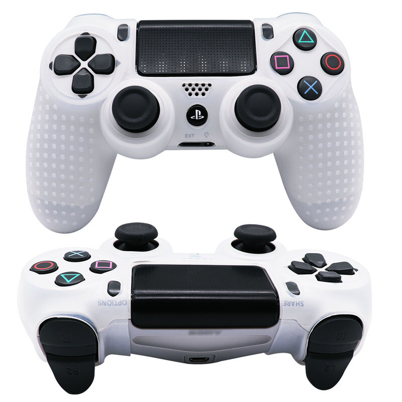 Противоплъзгащ се мек силиконов калъф за PS4 Controller Skin Геймпад Джойстик Cover Cases Аксесоари за PS4 Controller Covers