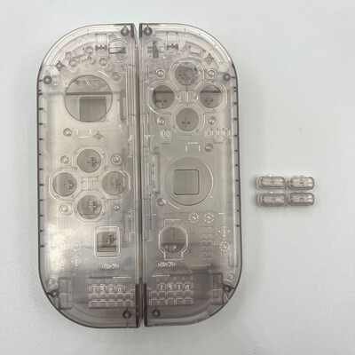 Switch Oled pakaitinis skaidrus permatomas korpuso dangtelis SL SR mygtukai, skirti Nintendo Switch NS Joy Con valdiklio korpuso dėklui