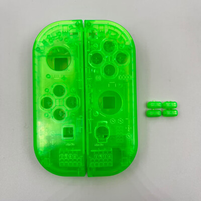 Switch Oled pakaitinis skaidrus permatomas korpuso dangtelis SL SR mygtukai, skirti Nintendo Switch NS Joy Con valdiklio korpuso dėklui