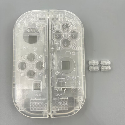 Switch Oled pakaitinis skaidrus permatomas korpuso dangtelis SL SR mygtukai, skirti Nintendo Switch NS Joy Con valdiklio korpuso dėklui