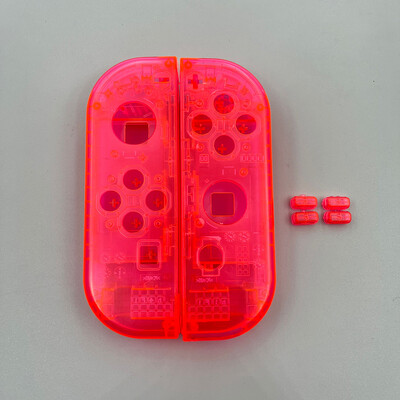 Switch Oled pakaitinis skaidrus permatomas korpuso dangtelis SL SR mygtukai, skirti Nintendo Switch NS Joy Con valdiklio korpuso dėklui