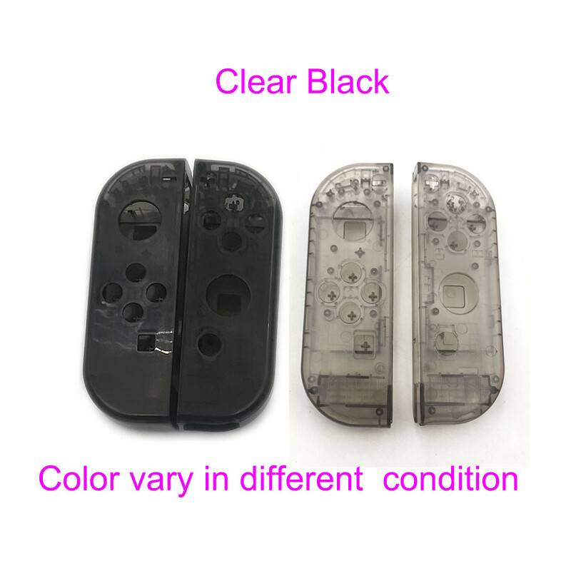 Za Switch Oled zamjenski prozirni prozirni omotač SL SR tipke za Nintendo Switch NS Joy Con kućište kontrolera