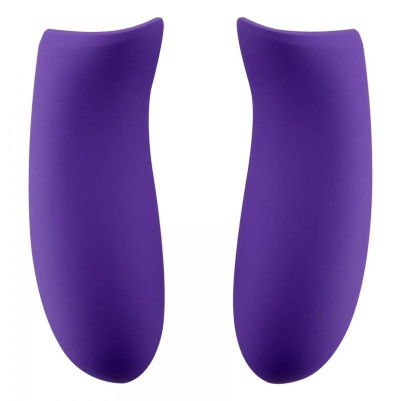 eXtremeRate Soft Touch Gornja školjka kućišta s bočnim šinama Zamjenski dio ploče za Xbox One S / One X kontroler - ljubičasta