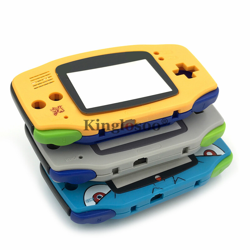 Limitált kiadású Shell tok cserekészletek Gameboy Advance shell házfedélhez GBA játékkonzoltokhoz