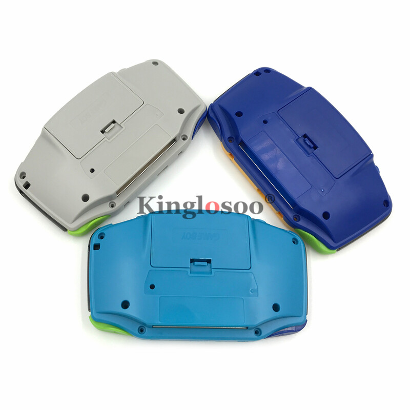 Limitált kiadású Shell tok cserekészletek Gameboy Advance shell házfedélhez GBA játékkonzoltokhoz