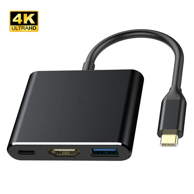 USB C Hub na HDMI-kompatibilni adapter OTG Thunderbolt 3 Dock s usb3.0 pd za Macbook Pro/Air M1 ThinkPad