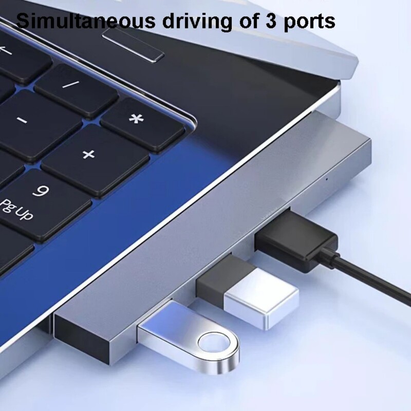 USB C HUB 3.0 Type C 3.1 4-портов мулти USB сплитер OTG адаптер за Xiaomi Lenovo Macbook Pro 13 15 Air Pro Компютърни аксесоари