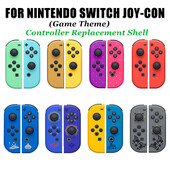 Carcasă de schimb pentru controlerul Nintendo Switch NS/OLED Joy-Con DIY cu butoane SL SR pentru tema de joc Fortnite