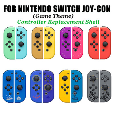 Резервна обвивка на корпуса за Nintendo Switch NS/OLED контролер Joy-Con Направи си сам с бутони SL SR за игрална тема Fortnite