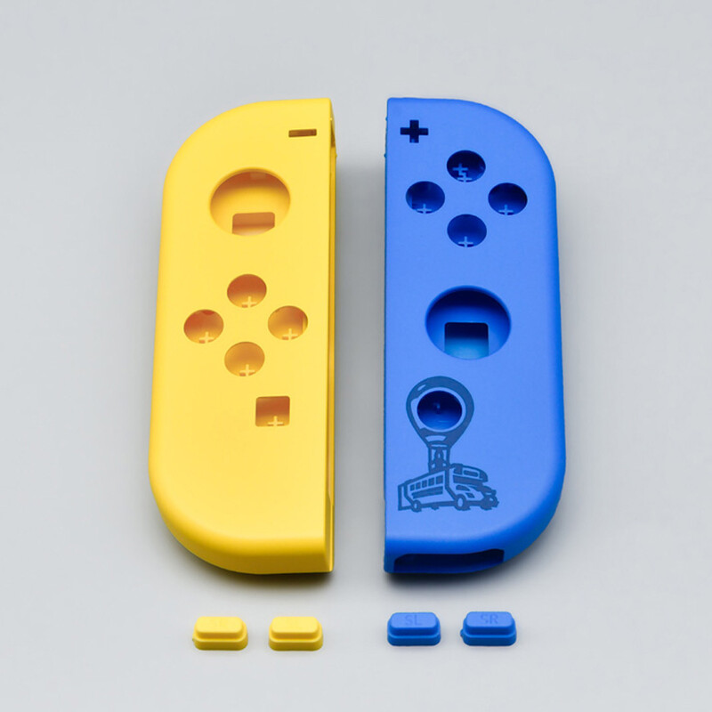 Carcasă de schimb pentru controlerul Nintendo Switch NS/OLED Joy-Con DIY cu butoane SL SR pentru tema de joc Fortnite