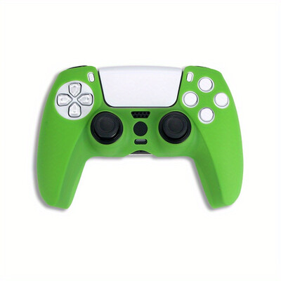 PS5 kontroler kožni protuklizni silikonski navlaka zaštitni navlaka navlaka za ručku otporan na prašinu, pogodan za PS5 Playstation