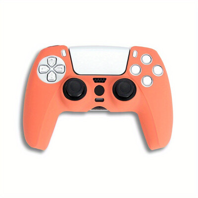 PS5 kontroler kožni protuklizni silikonski navlaka zaštitni navlaka navlaka za ručku otporan na prašinu, pogodan za PS5 Playstation