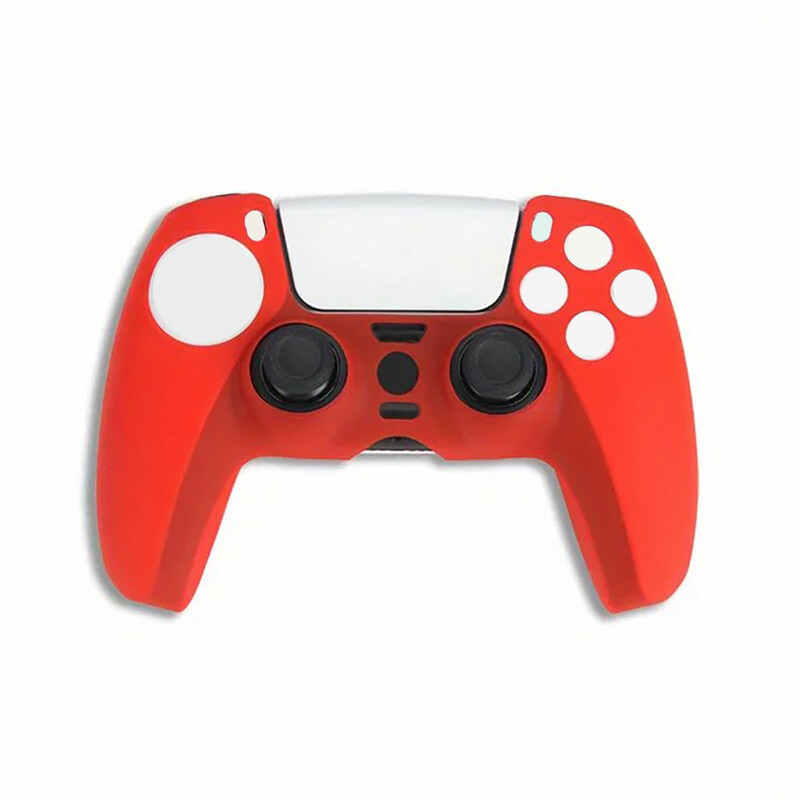 PS5 kontroler kožni protuklizni silikonski navlaka zaštitni navlaka navlaka za ručku otporan na prašinu, pogodan za PS5 Playstation