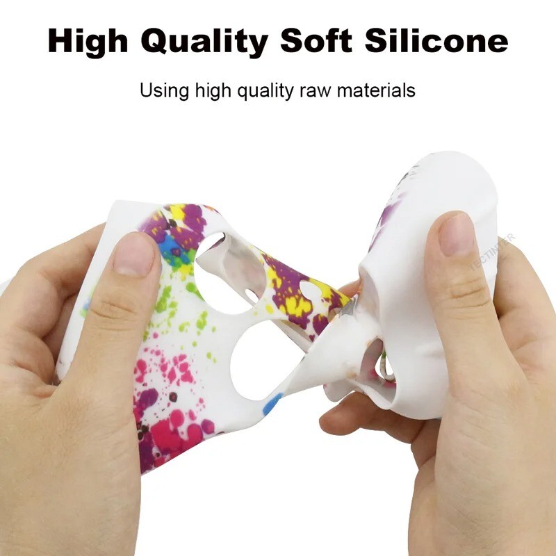 Mekana silikonska torbica za XBox Series XS Zaštitna koža Gamepad Gumena koža Ručke za palac Kapa Poklopac za joystick Školjka