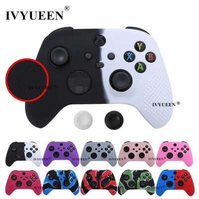 IVYUEEN Anti Slip, skirtas XBox serijai XS XSX XSS Core Controller Apsauginė oda silikono dėklo rankena Gamepad MixColor dangtelis