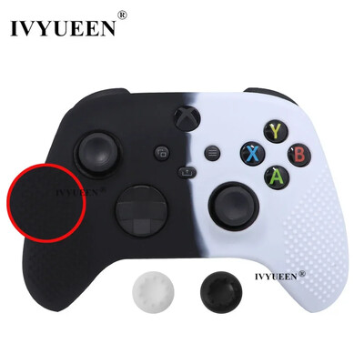 IVYUEEN Libisemisvastane XBox Series XS XSX XSS Core Controller kaitsev nahk silikoonist ümbris käepide mängupuldi MixColor kate