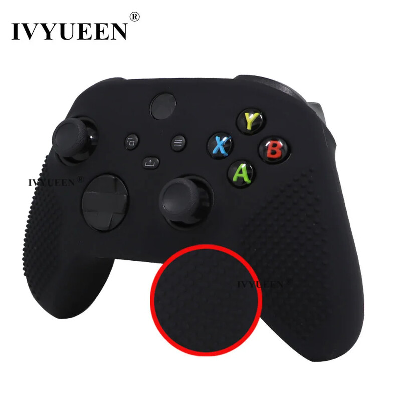 IVYUEEN Anti Slip za XBox Series XS XSX XSS Core Controller Zaštitna kožna silikonska maska Grip Gamepad MixColor Cover
