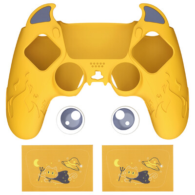 Силиконов калъф PlayVital Cute Demon Controller за ps5, Kawaii Controller Cover Gamepad Skin Protector за ps5 - 7 цвята
