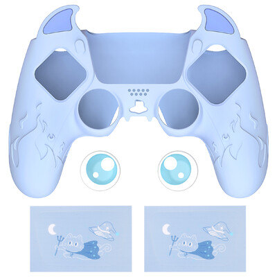 Силиконов калъф PlayVital Cute Demon Controller за ps5, Kawaii Controller Cover Gamepad Skin Protector за ps5 - 7 цвята