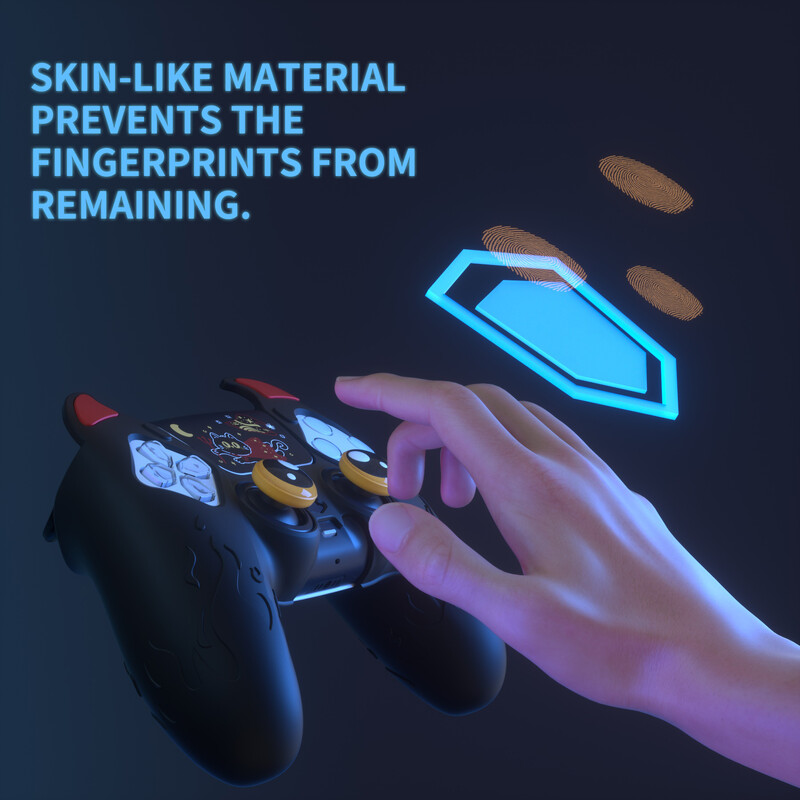 Силиконов калъф PlayVital Cute Demon Controller за ps5, Kawaii Controller Cover Gamepad Skin Protector за ps5 - 7 цвята