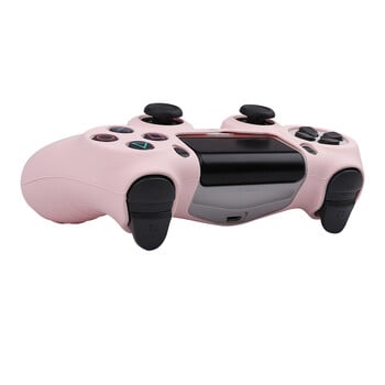 Μαλακό κάλυμμα ελέγχου σιλικόνης για το Playstation 4 Controller Skin PS4 Gamepad Θήκη με καπάκια λαβής Joystick